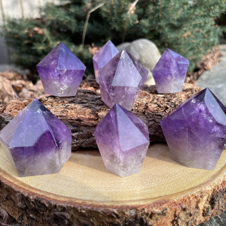 Olivenorma Amethyst Tower Point Large Chunky Obelisk Gemstone Decoration - image 9