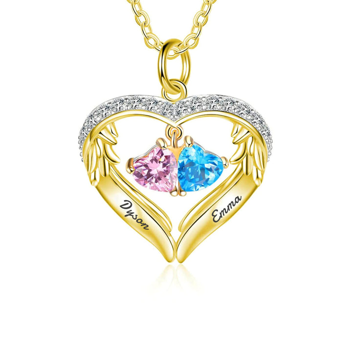 Olivenorma Personalized Birthstone Engraved Name Gift CZ Necklace - image 15