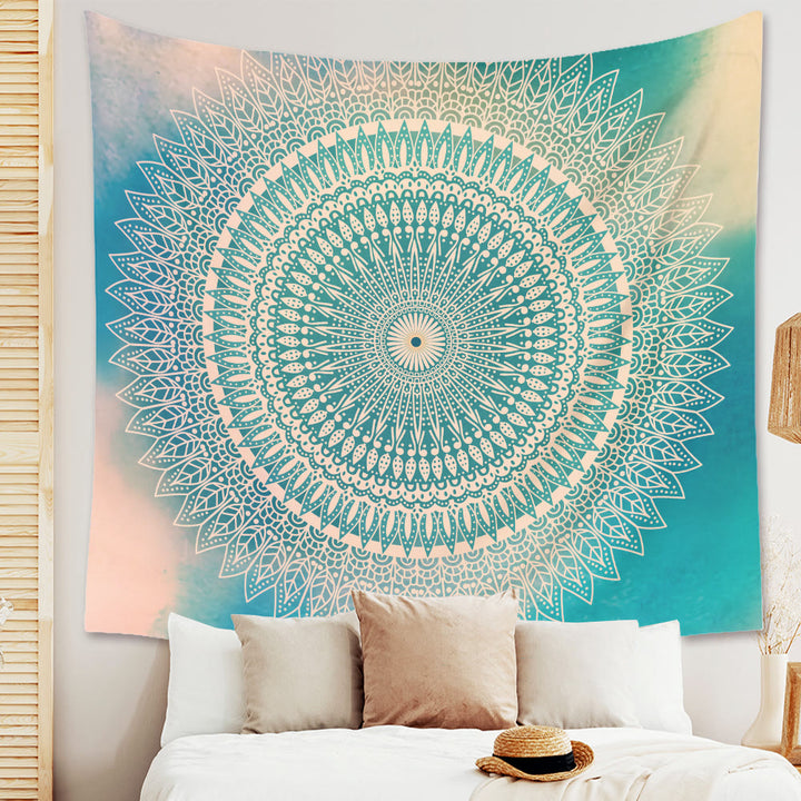 Olivenorma Mandala Flower Wall Hanging Tapestry - Polyester - Mandala Flower#5 - 90.55"*70.86"(230*180cm) - image 4
