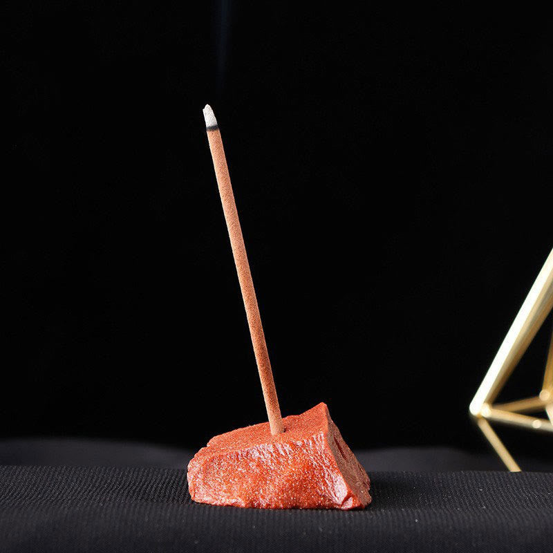Olivenorma Crystal Raw Stone Incense Stick Holder Gemstone Decoration - image 19