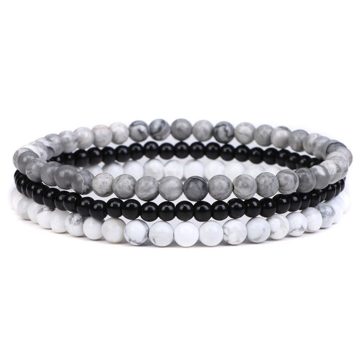 Olivenorma Protection From Negative Energies Map Stone Bracelet - Map Stone - 8mm - image 0