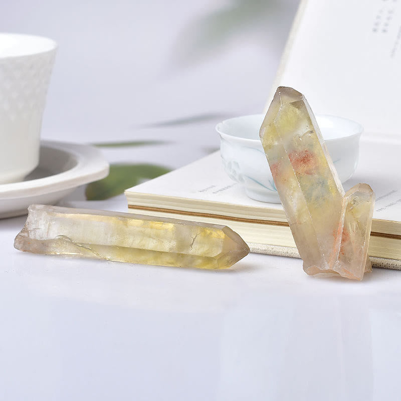 Olivenorma Citrine Rough Stone Crystal Wands - image 2