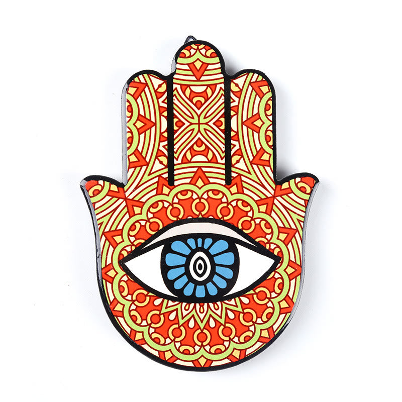 Olivenorma Hamsa Evil Eye Jewelry Tray Plate Coaster - Hamsa Evil Eye#19 - image 19
