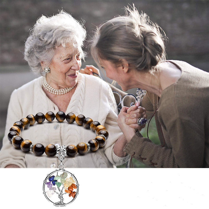 Chakra Tree Of Life Amethyst Bracelet - image 12