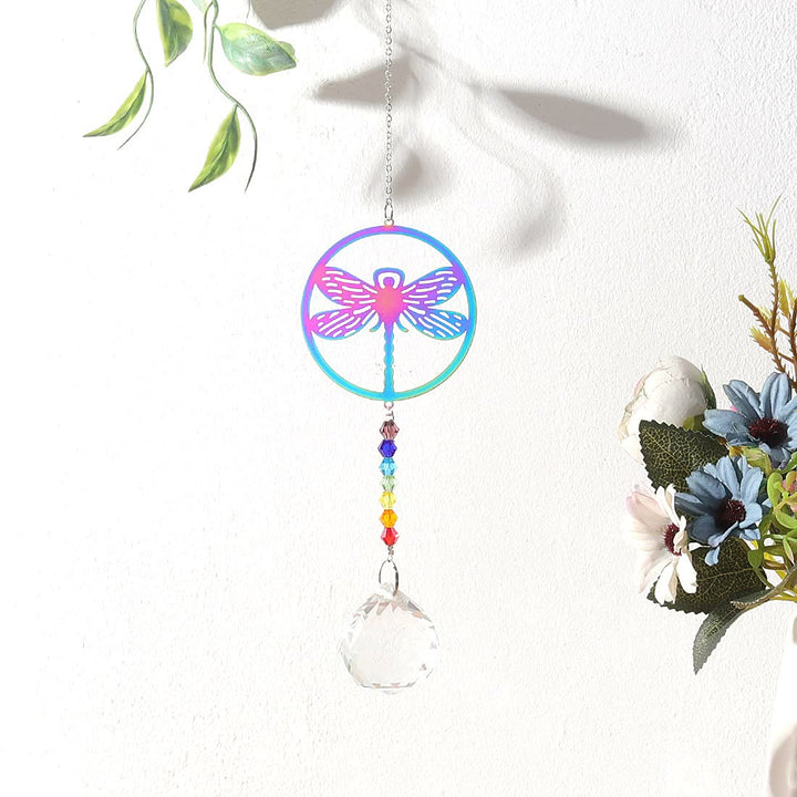 Olivenorma Clear Crystal Hanging Chakra Beads Wind Chime Suncatcher - image 33