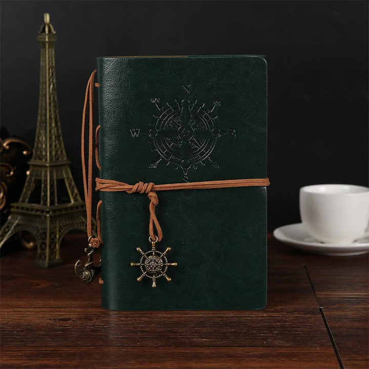 Olivenorma Vintage Leather Cover Journal - Green - image 13