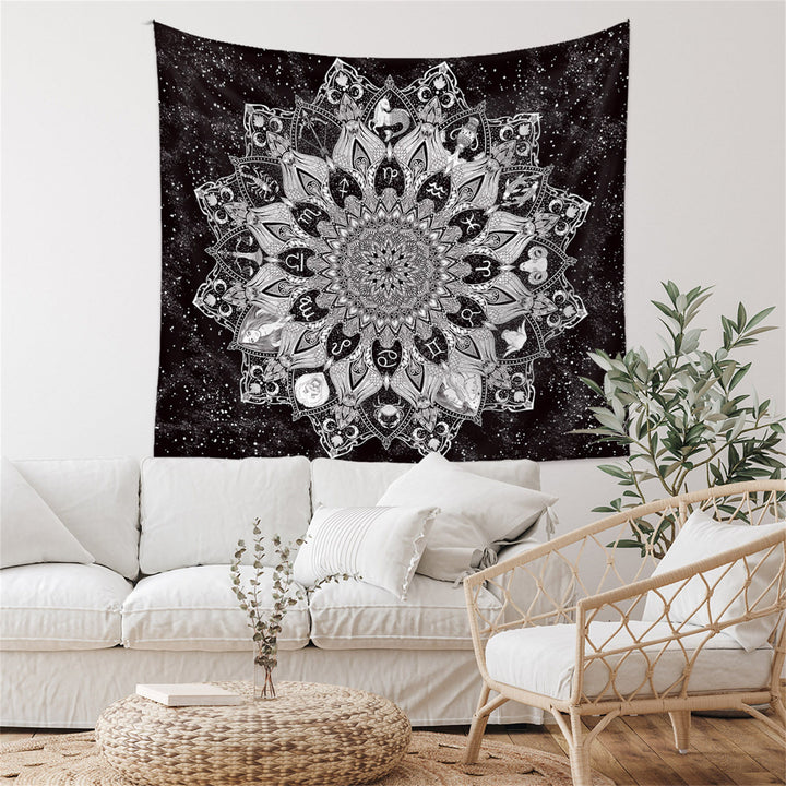 Olivenorma Black Fancy Wall Hanging Decoration for Bedroom Tapestry - image 2