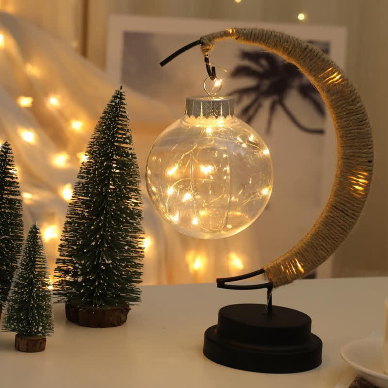 Olivenorma Enchanted Lunar Lamp Christmas Decoration - Plastic Moon - image 5