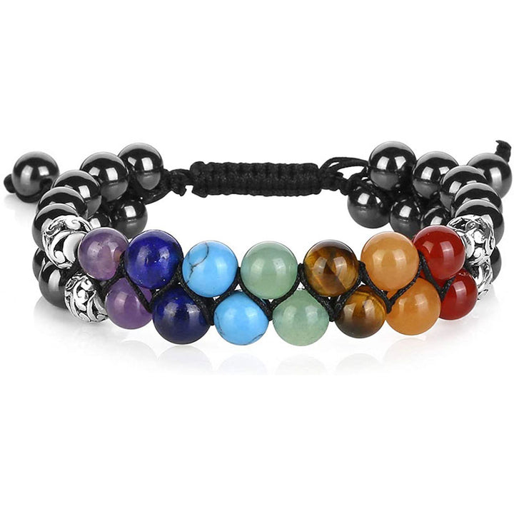 Olivenorma Orgone Chakra Healing Bracelet - 7 Chakra Hematite Bracelet - image 17