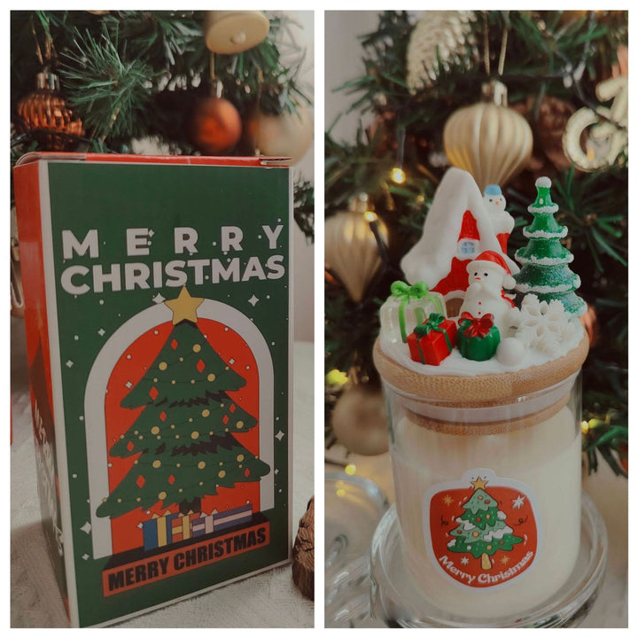 Olivenorma Christmas Santa Decor Candle - image 17