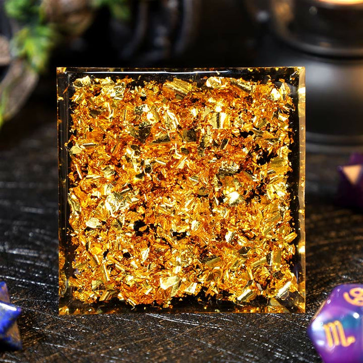 Olivenorma Amethyst Ball Obsidian Gravel Zodiac Scorpio Orgone Pyramid - image 4