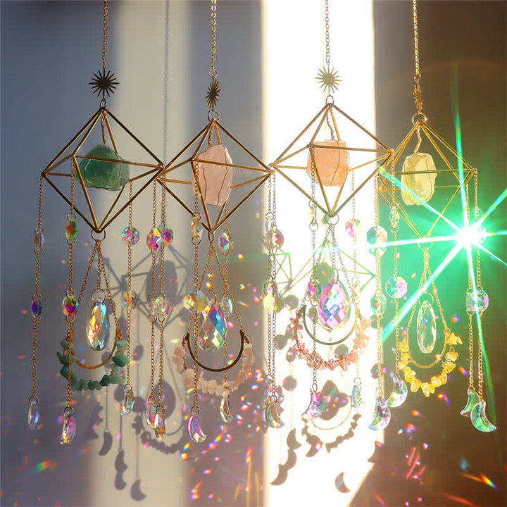Olivenorma Rainbow Maker Crystal Suncatcher Gemstone Ornament - image 2