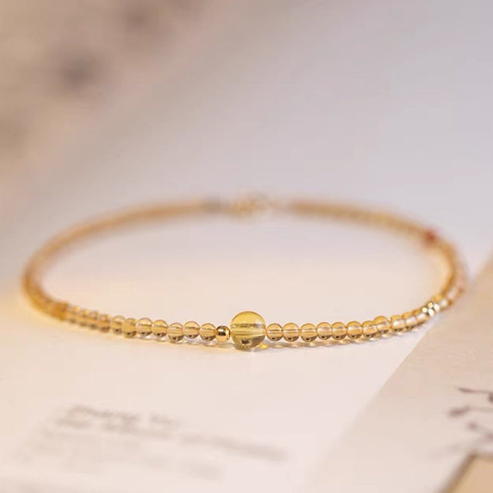 Bright Galaxy - Citrine Energy Gemstone Bracelet - image 3