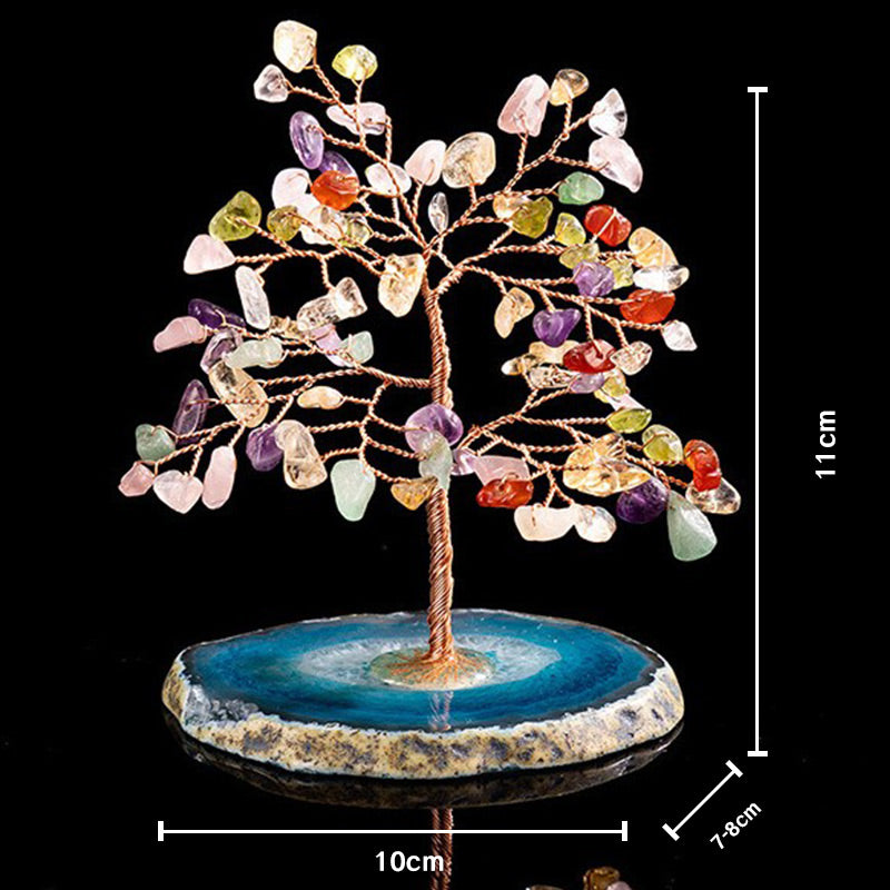Olivenorma Spiritual Destiny Multi Stone Feng Shui Tree - image 2