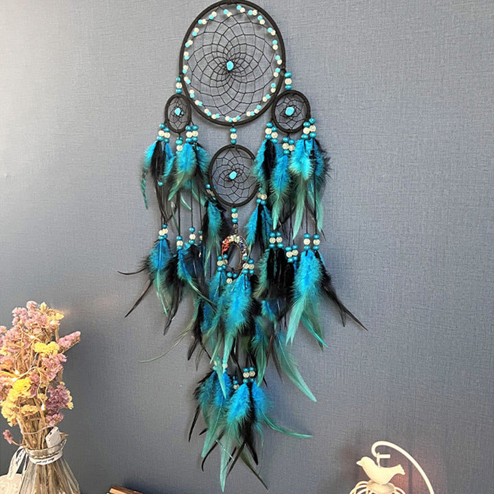 Olivenorma Turquoise Chakra Tree of Life Dream Catcher - image 2