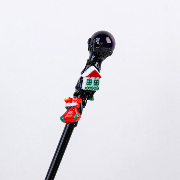 Olivenorma Christmas Children's Gifts Natural Crystal Magic Wands - Amethyst#Ball - image 2