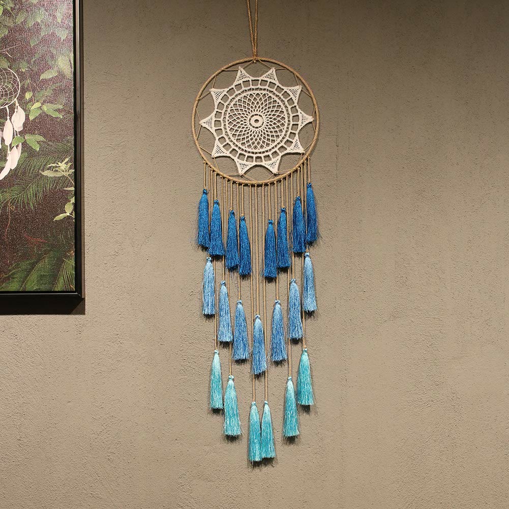 Olivenorma Braided Lace Tassel Pendant Dream Catcher - image 5