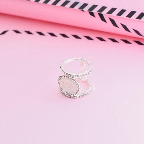 Olivenorma Irregular Moonstone Ring - Moonstone&Silver - 10 - image 7