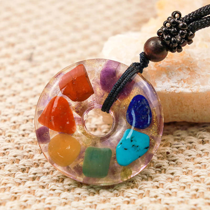 Natural Chakra Protection Orgone Pyramid - image 2