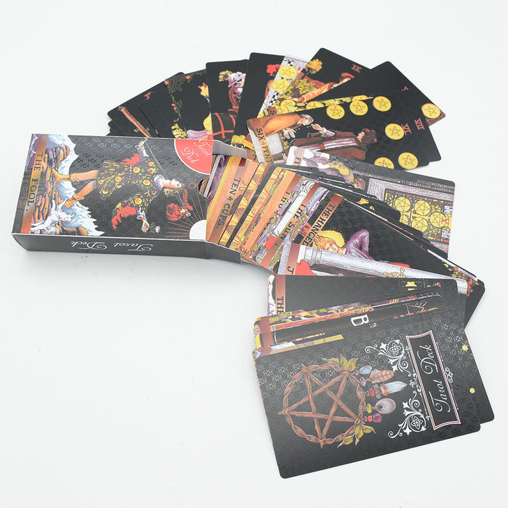 Olivenorma Black Triangle Evil Eye Tarot Deck Cards - image 5