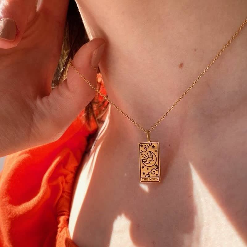 Olivenorma Vintage Tarot Card Fortune Necklace - image 5