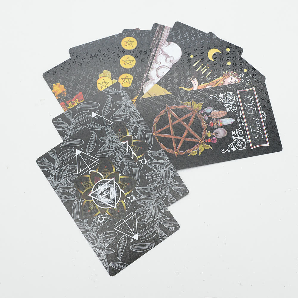 Olivenorma Black Triangle Evil Eye Tarot Deck Cards - image 9