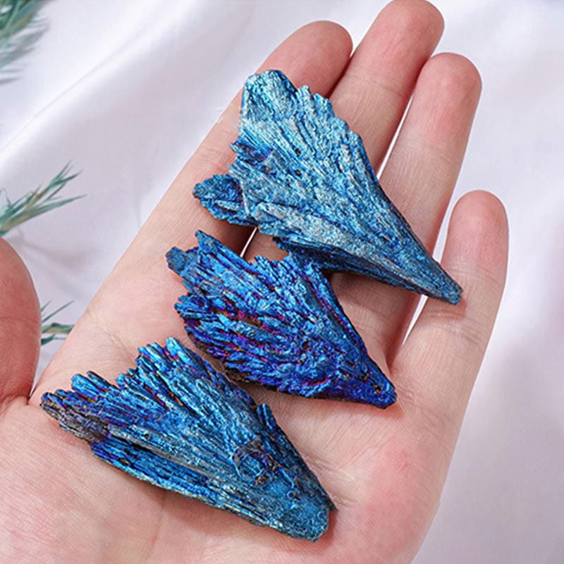 Olivenorma Plating Color Black Tourmaline Peacock Blue Natural Stone - image 1