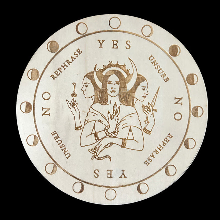 Olivenorma The Wooden Divination Pendulum Game Tarot Card - White - Witch - image 20