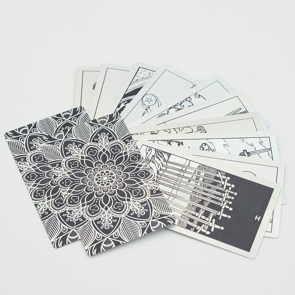 Olivenorma Bronzing Gold Foil Laser Bright Tarot Deck Cards - image 7
