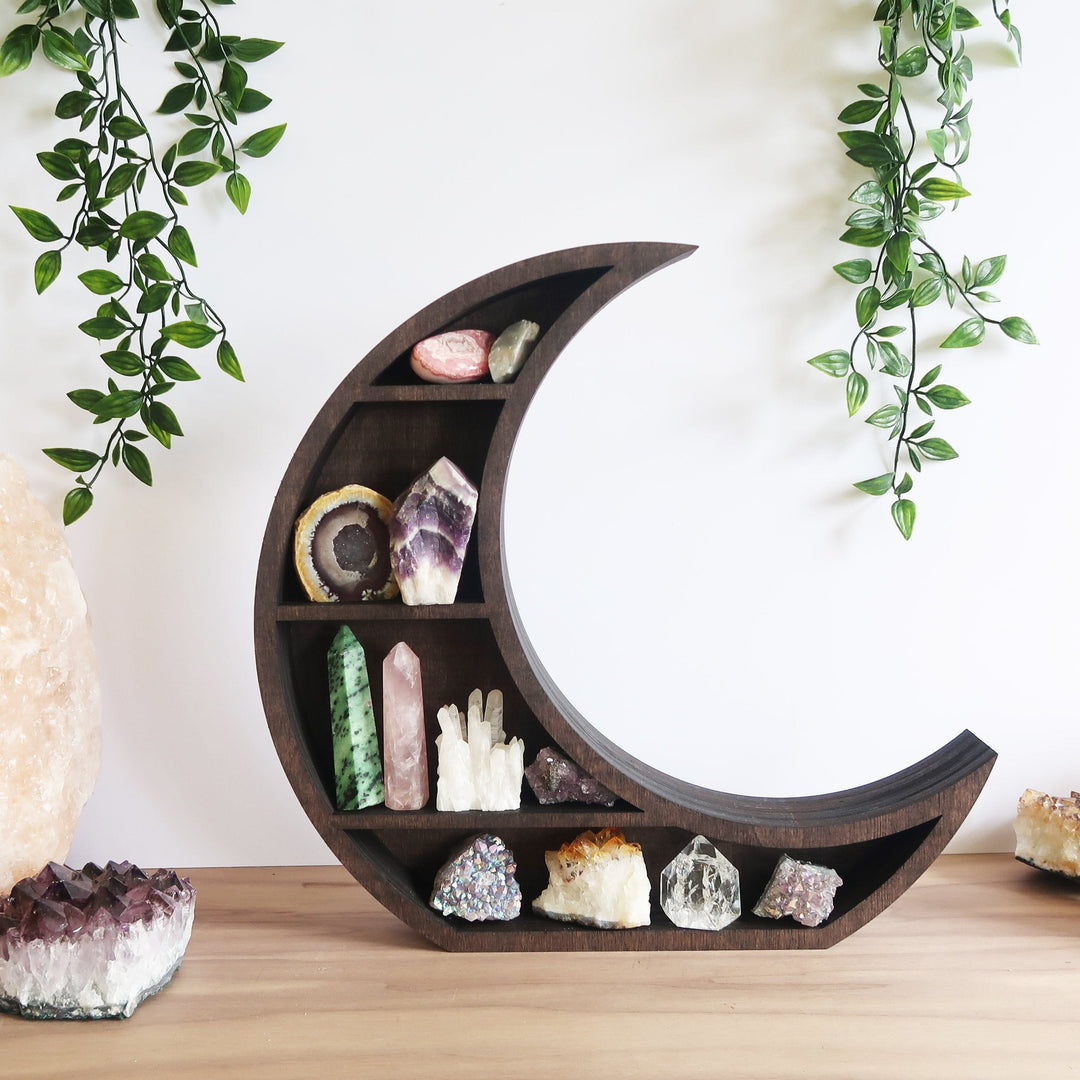Olivenorma Handcrafted Moon Crystal  Shelf - image 3