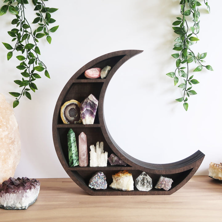 Olivenorma Handcrafted Moon Crystal  Shelf - image 3