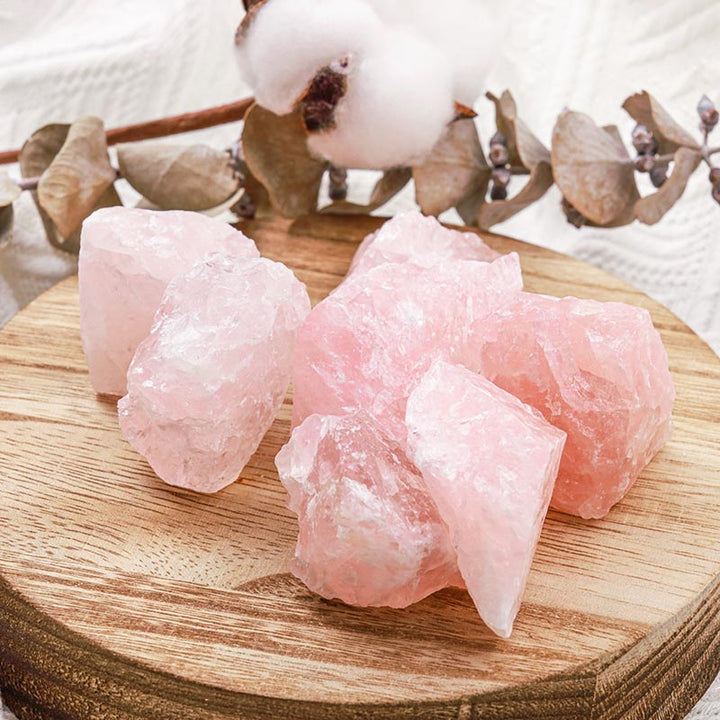 Olivenorma Rose Quartz Natural Raw Stone - image 2