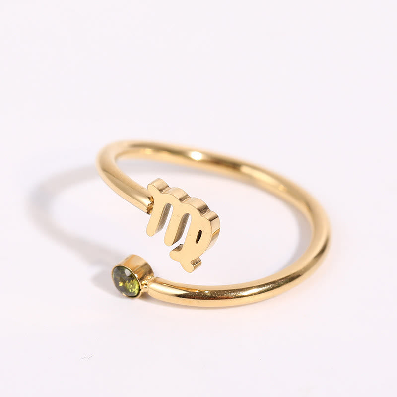 Olivenorma Zodiac Birthstone Gift Card Ring - image 18