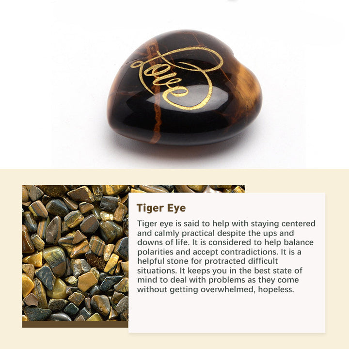 Olivenorma Natural Crystal Stone Decoration - Tiger Eye - image 11