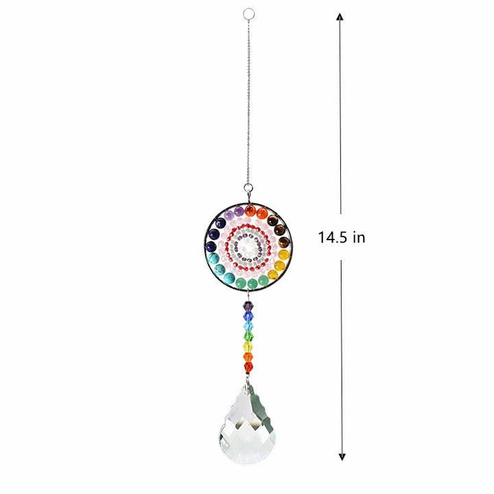 Olivenorma Crystal Suncatchers Handmade Chakra Wind Chime - image 17