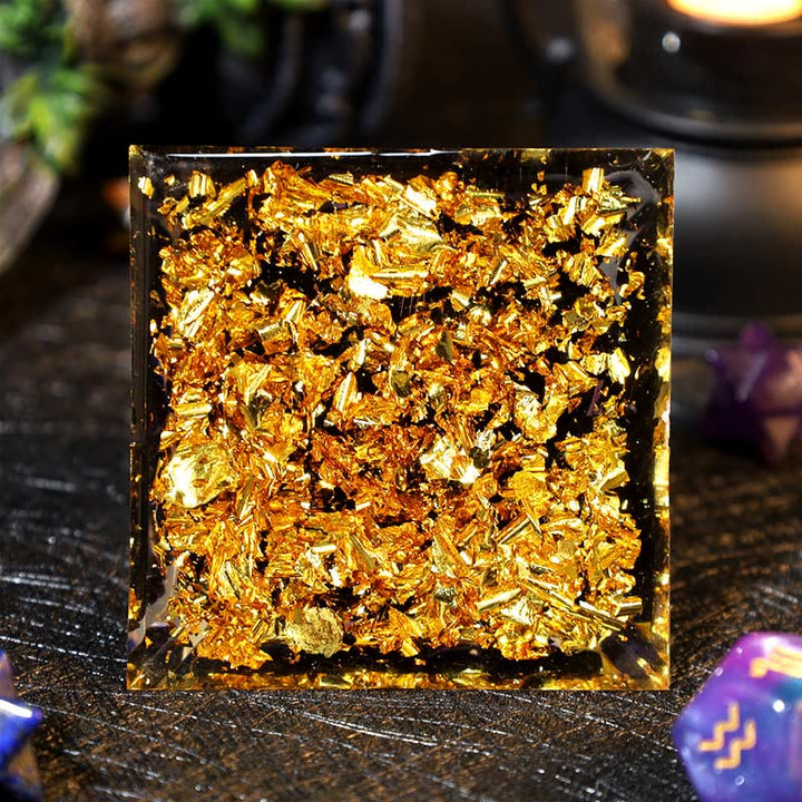 Olivenorma Amethyst Ball Obsidian Gravel Zodiac Aquarius Orgone Pyramid - image 4