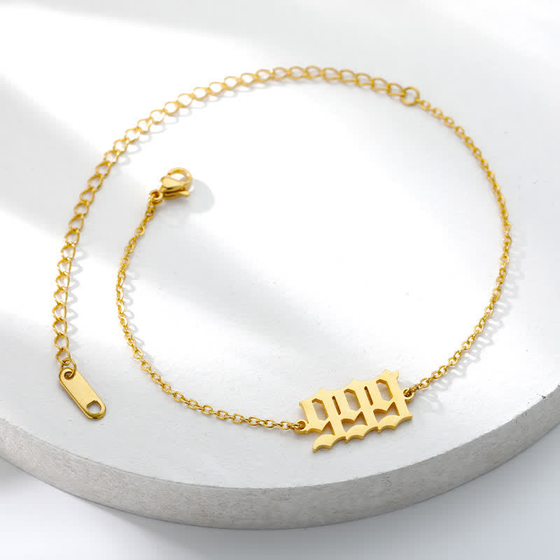 Angel Number Spiritual Anklet Bracelet  - image 24