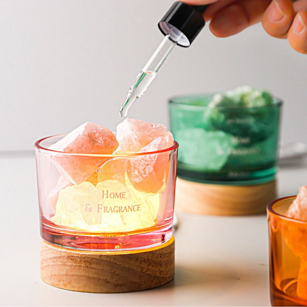 Olivenorma Fireless Diffuser Stone Essential Oil Crystal Aromatherapy Lamp - image 0