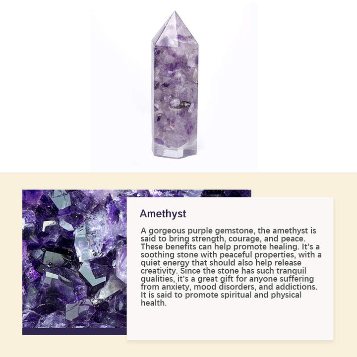 Natural Crystal Chakra Protection Decoration - image 3