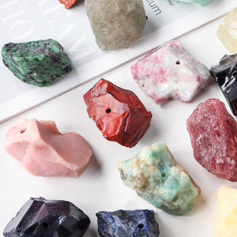 Olivenorma Crystal Raw Stone Incense Stick Holder Gemstone Decoration - image 54
