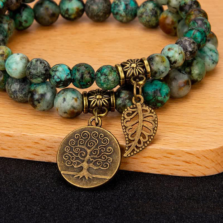 African Turquoise Transformation Bracelet  - image 2