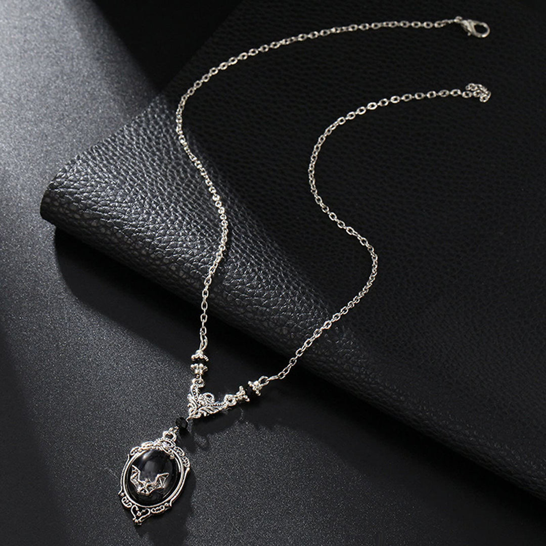 Olivenorma Bat Obsidian Necklace - image 3