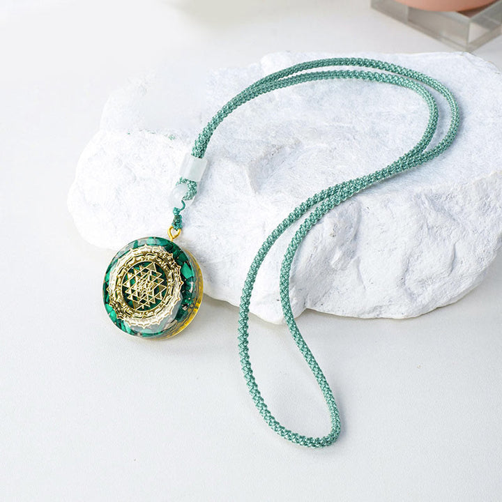 Olivenorma Natural Crystal Orgone Necklace - image 17