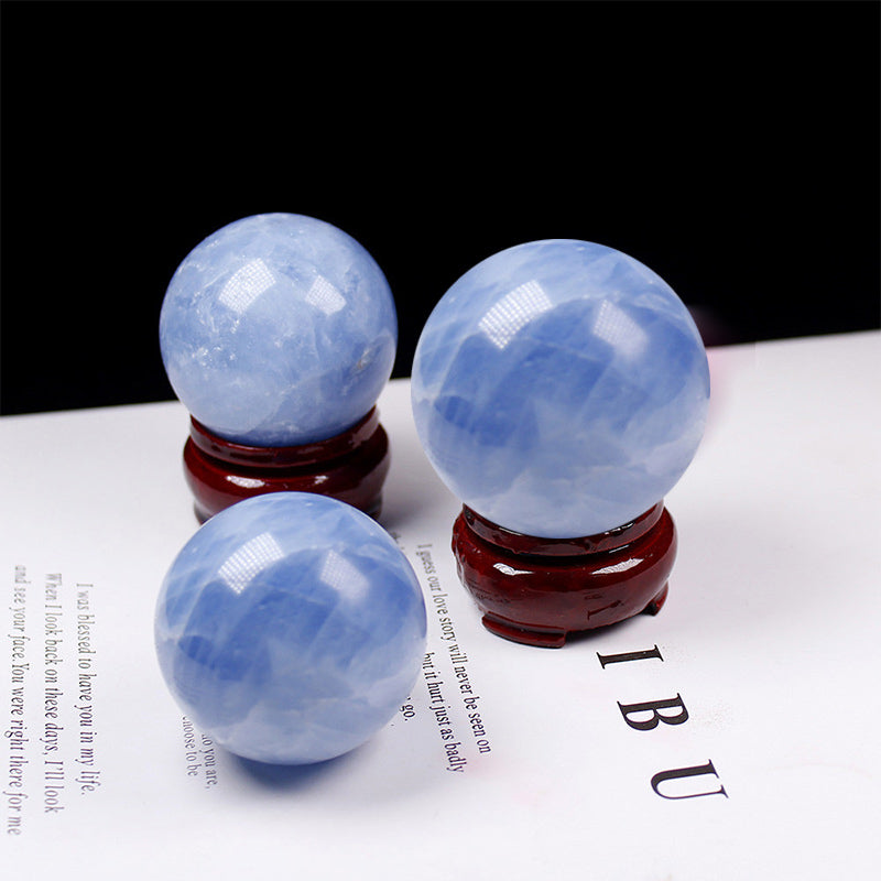 Olivenorma Lapis Lazuli Healing Decoration Crystal Sphere - image 1