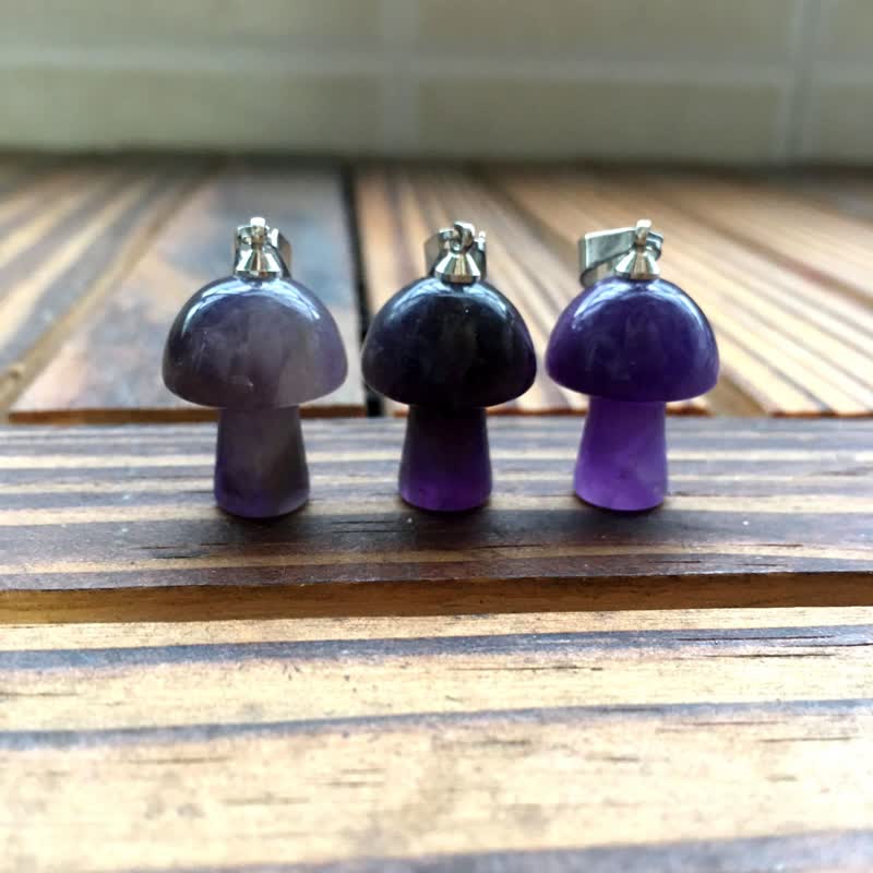 Olivenorma Spiritual Attunement Mushroom Design Healing Necklace - image 4