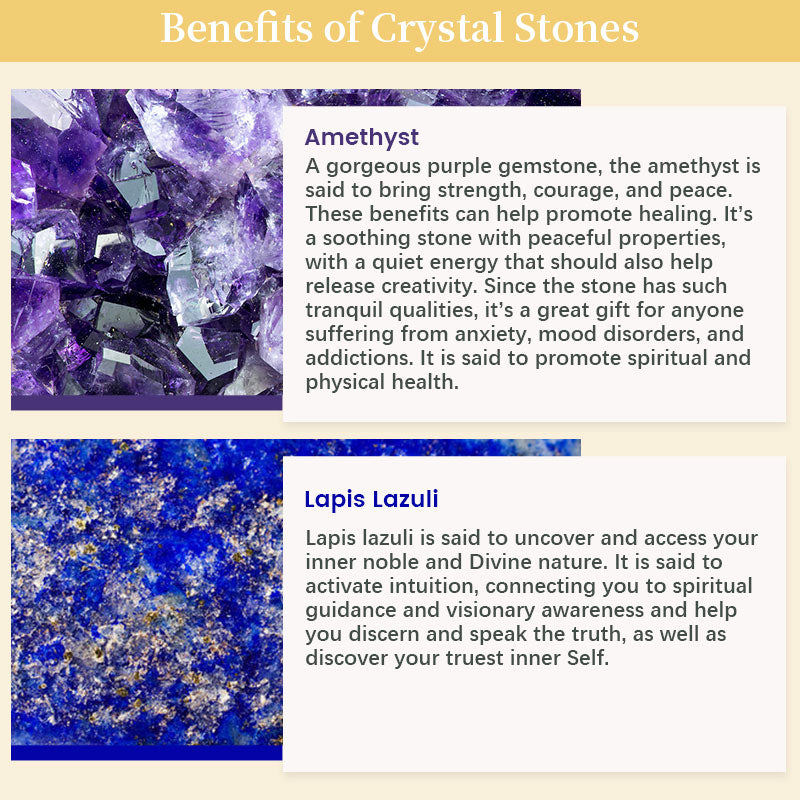 Amethyst Lapis Lazuli Bracelet - image 3