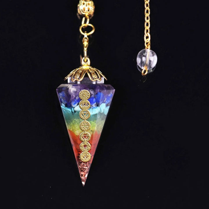 Olivenorma Chakra Orgone Divination Pendulum - image 7