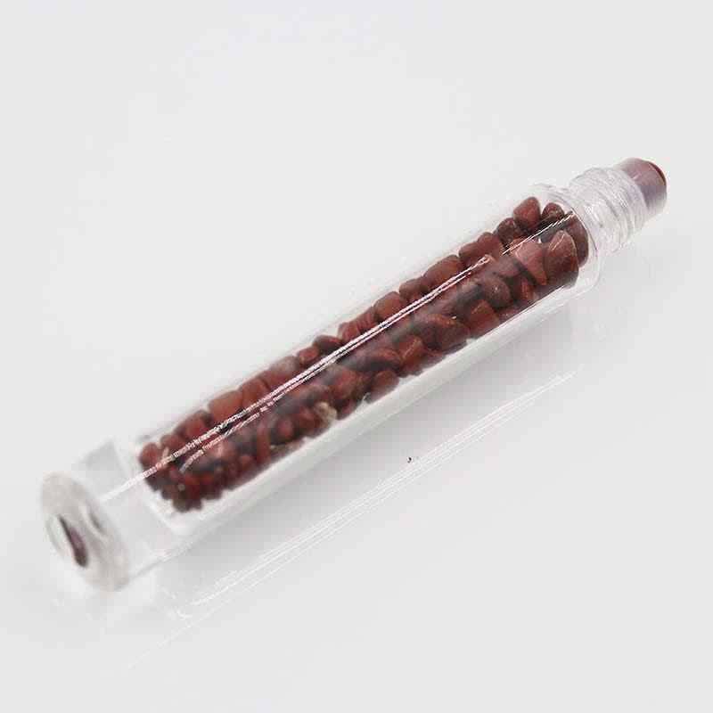 Olivenorma Roll-On Essential Oil Bottle Crystal Decoration - Red Jasper - image 10