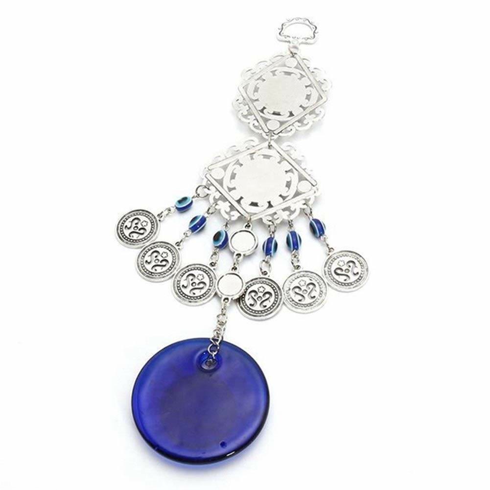 Olivenorma Blue Evil Eye Dream Net Catcher Wall Decor  - image 4