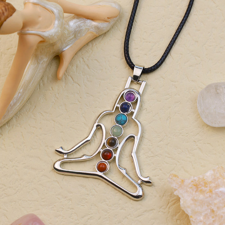 Olivenorma Chakra Meditation Necklace - image 2